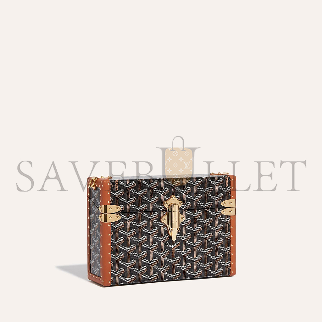 GOYARD CASSETTE TRUNK BAG CASSETPMLTY01CL03O (21*15*6.5cm)