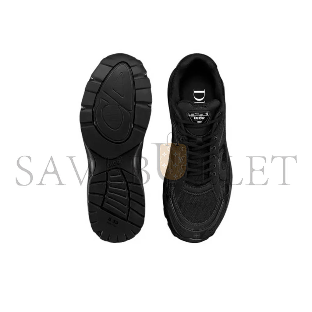 DIOR STONE ISLAND X DIOR B30 CASUAL SHOES MEN LOW-TOP BLACK 3SN279ZAN_H900