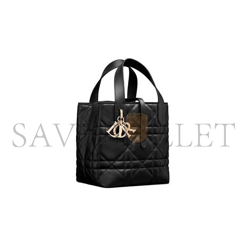 DIOR BOLSA TOTE VERTICAL DIOR TOUJOURS PEQUENA M2835OSNW_M900 (18.5*18.5*12cm)