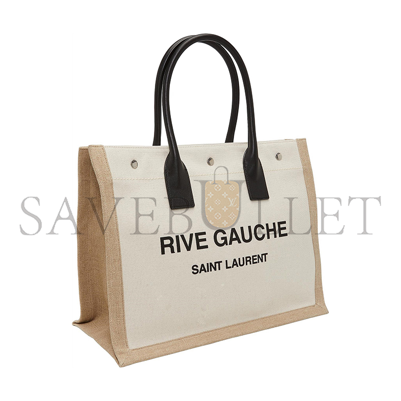 YSL RIVE GAUCHE TOTE IN CANVAS 617481FAABR9054 (39*31*18cm)