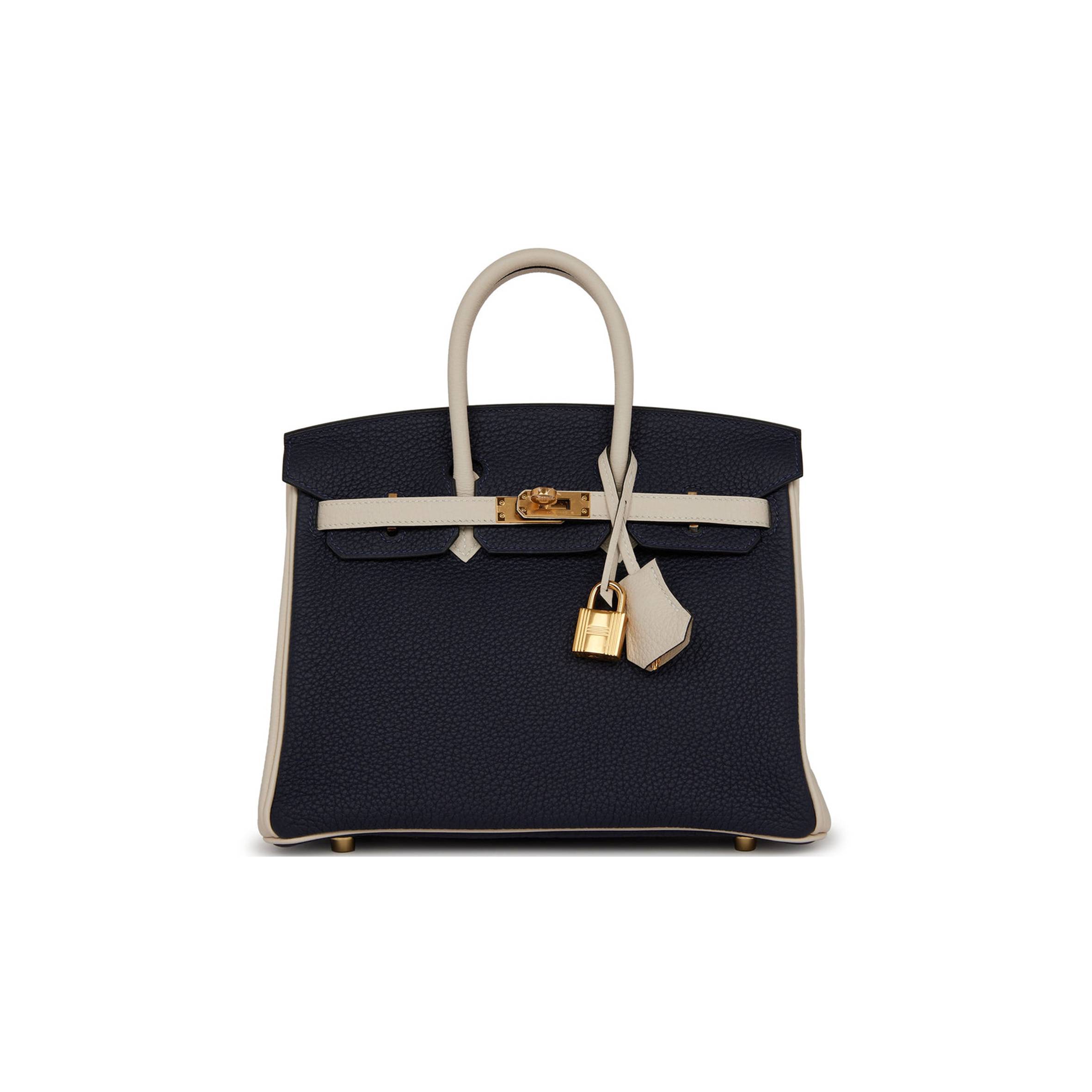 HERMES SPECIAL ORDER (HSS) BIRKIN 25 BLEU NUIT AND CRAIE TOGO GOLD HARDWARE HANDMADE (25cm) HERMES SPECIAL ORDER (HSS) BIRKIN 25 BLEU NUIT AND CRAIE TOGO GOLD HARDWARE HANDMADE (25cm)