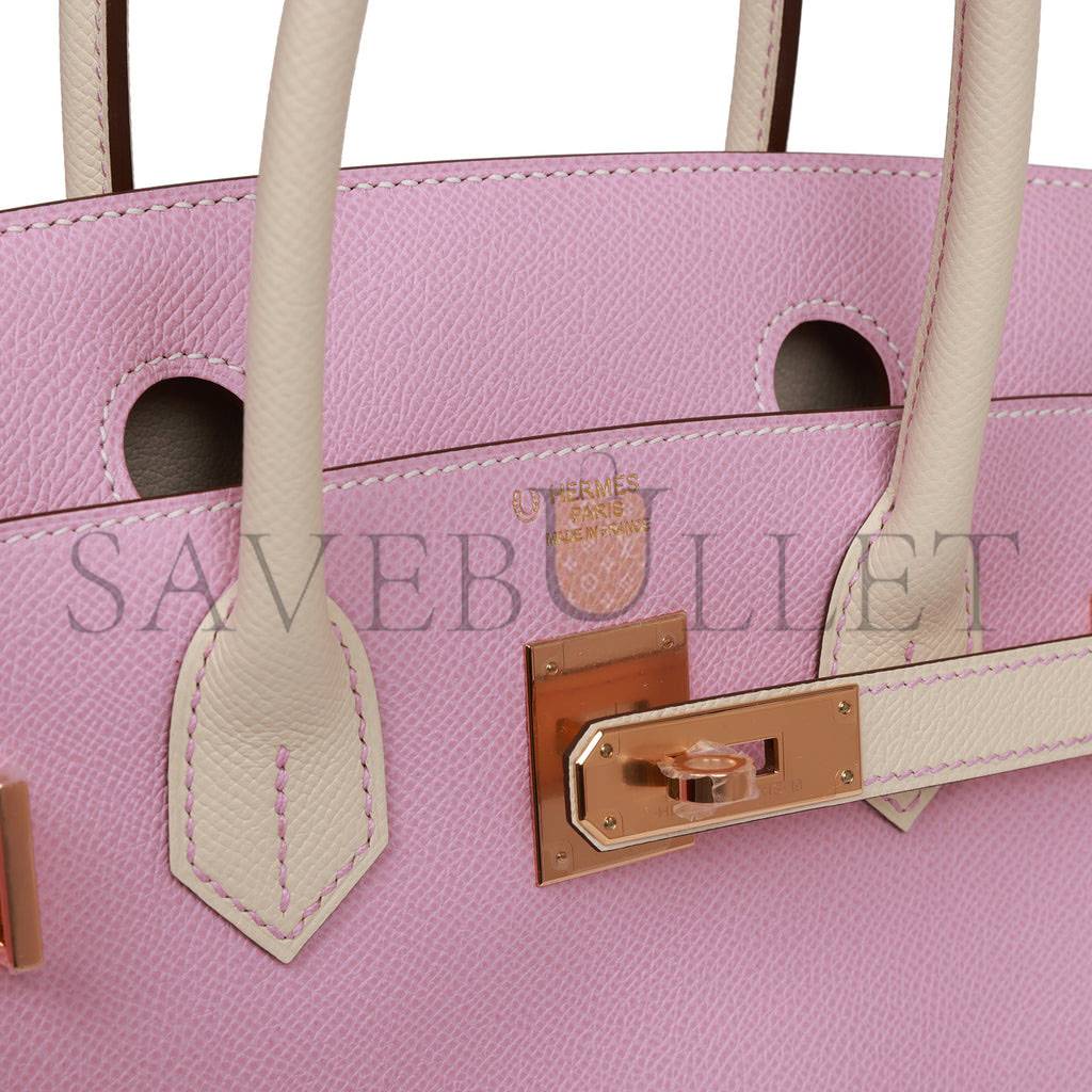 HERMES SPECIAL ORDER (HSS) BIRKIN 30 MAUVE SYLVESTRE AND CRAIE EPSOM ROSE GOLD HARDWARE ( 30cm*22*16cm) HERMES SPECIAL ORDER (HSS) BIRKIN 30 MAUVE SYLVESTRE AND CRAIE EPSOM ROSE GOLD HARDWARE ( 30cm*22*16cm)