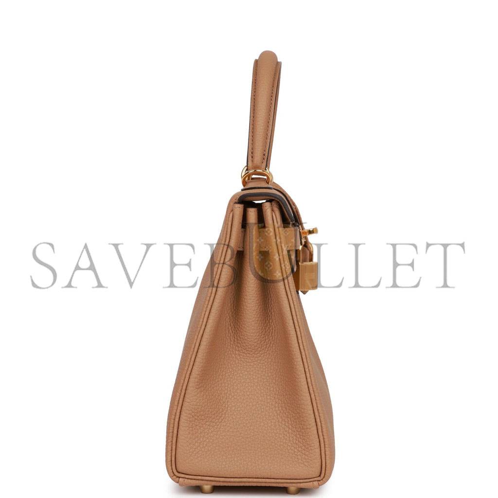HERMES KELLY RETOURNE 25 CHAI TOGO GOLD HARDWARE HANDMADE (25*17*7cm) HERMES KELLY RETOURNE 25 CHAI TOGO GOLD HARDWARE HANDMADE (25*17*7cm)