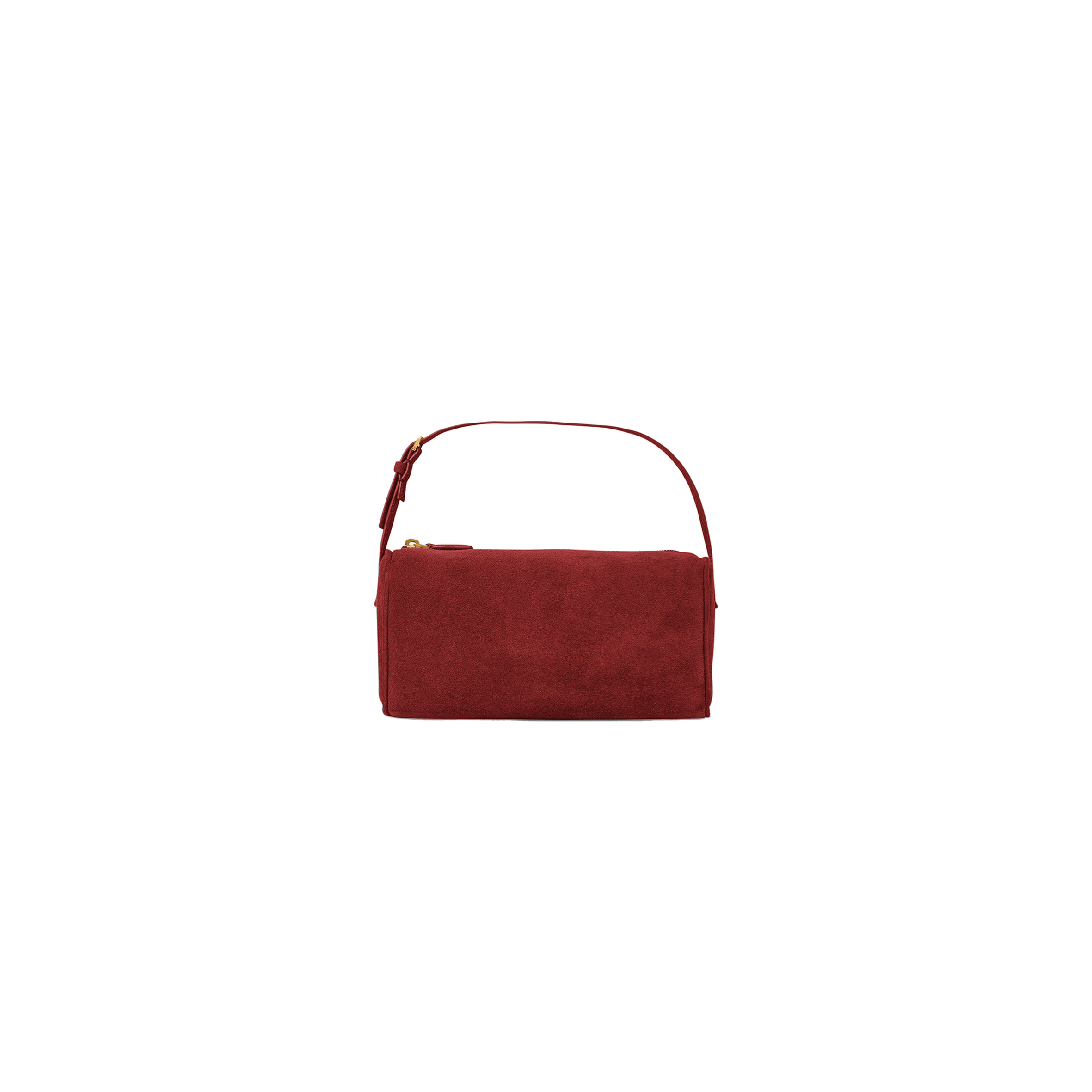 THE ROW 90'S BAG IN NUBUCK CHIANTI W1281L87CHNNG （20*11*8cm）)