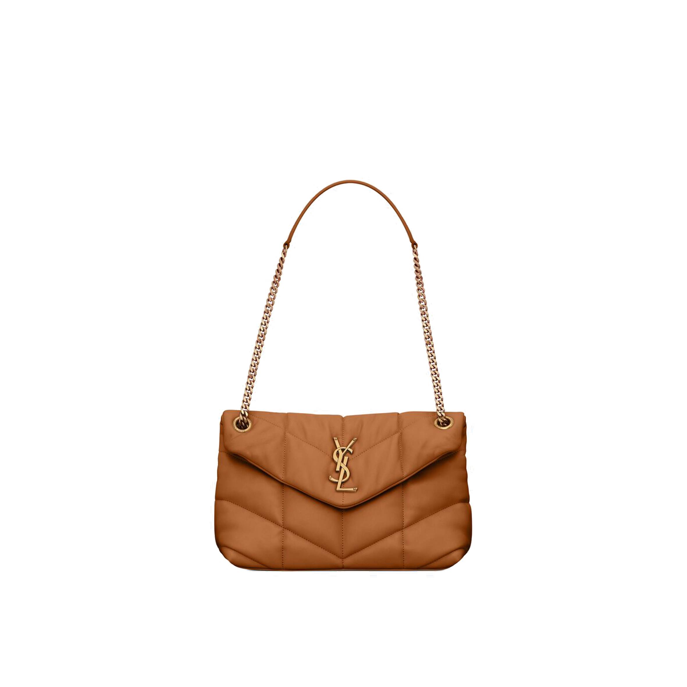 YSL PUFFER SMALL CHAIN BAG IN QUILTED LAMBSKIN 5774761EL077724 (29*17*11cm) YSL PUFFER SMALL CHAIN BAG IN QUILTED LAMBSKIN 5774761EL077724 (29*17*11cm)