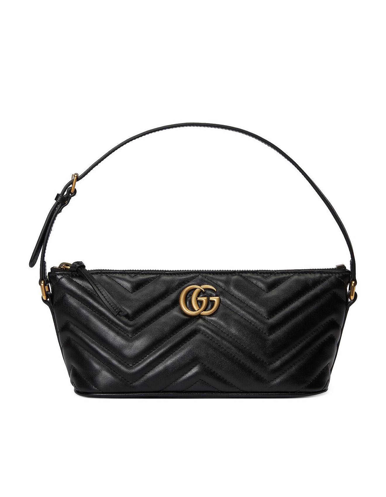 GUCCI GG MARMONT MATELASSÉ SHOULDER BAG 25852112  (23*12*10cm)