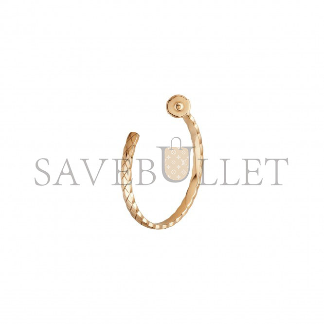 CHANEL COCO CRUSH HOOP EARRINGS - REF. J12092